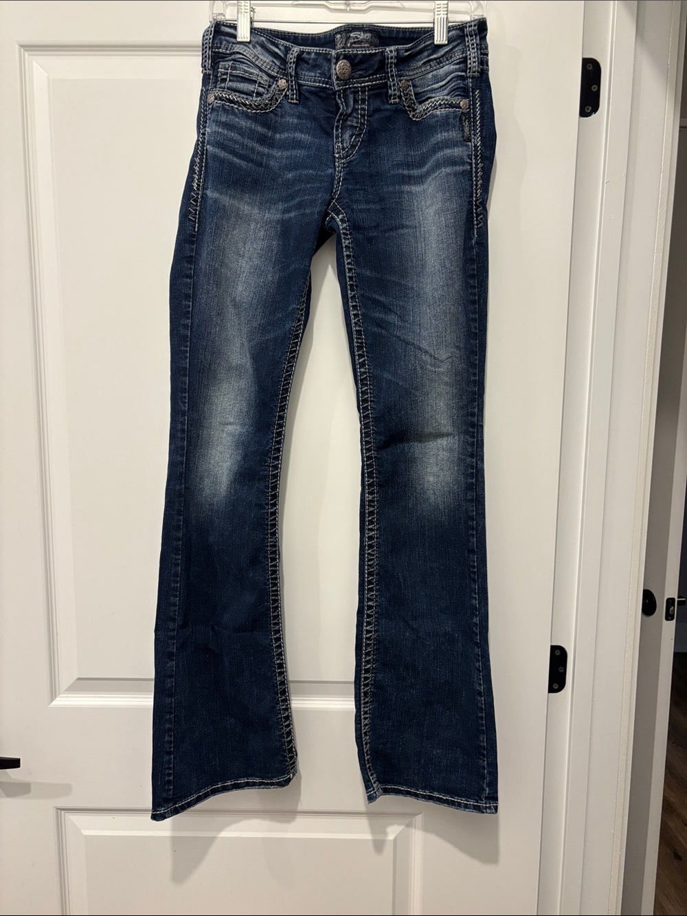 Silver Jeans Dark Blue Flare Jeans